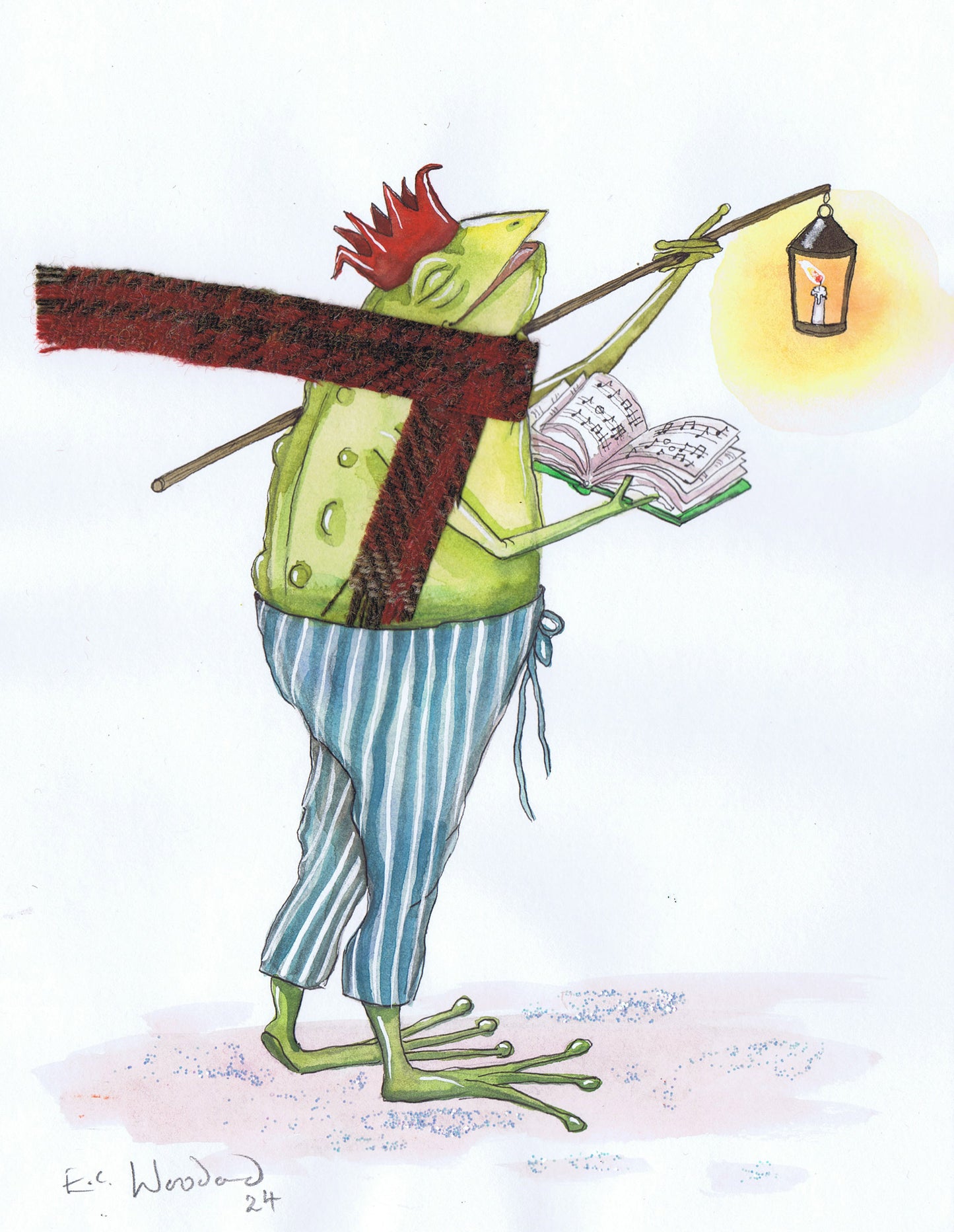 Original illustration of 'Carols'