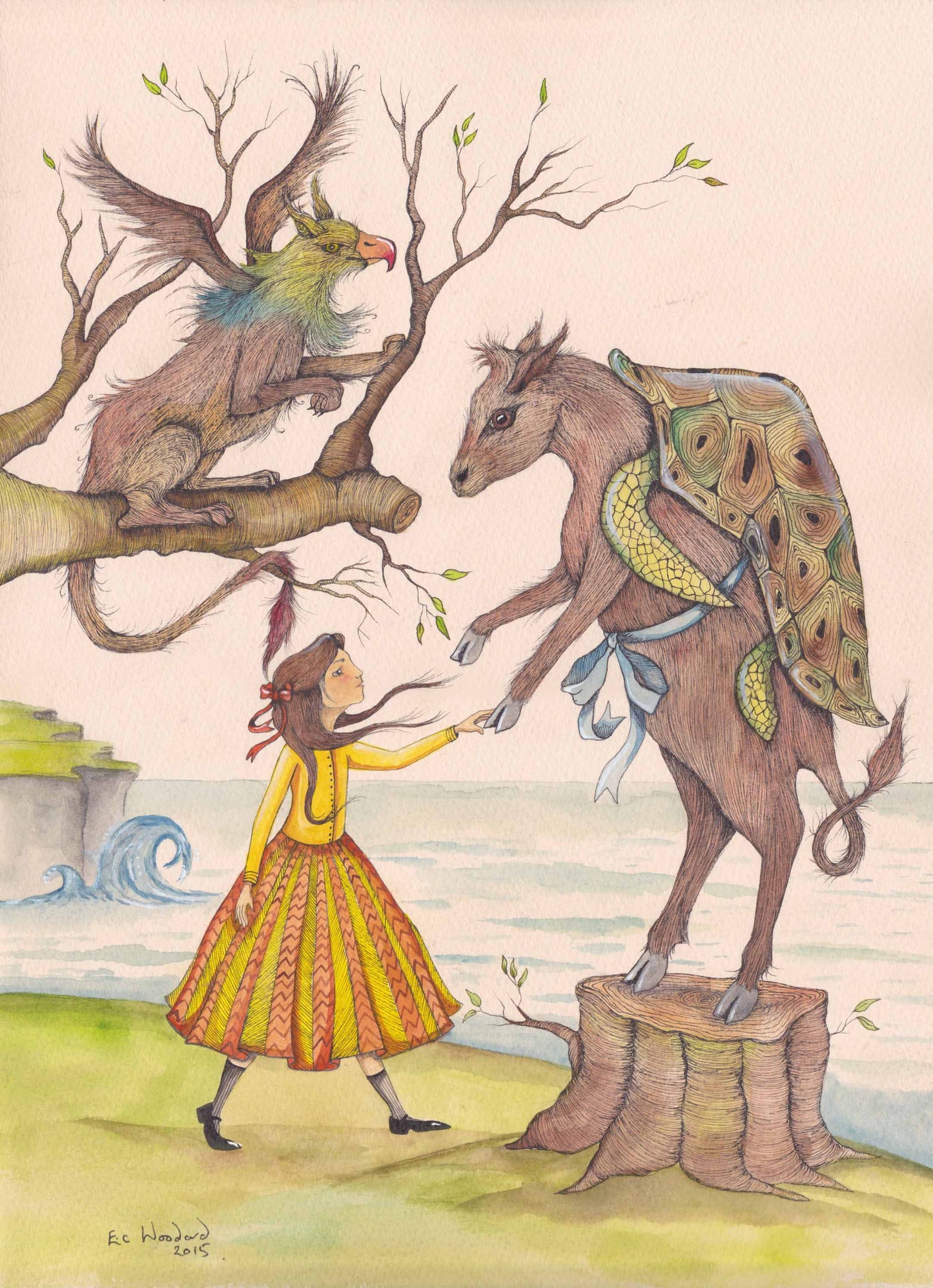 Alice In Wonderland 'The Gryphon & The Mock Turtle'