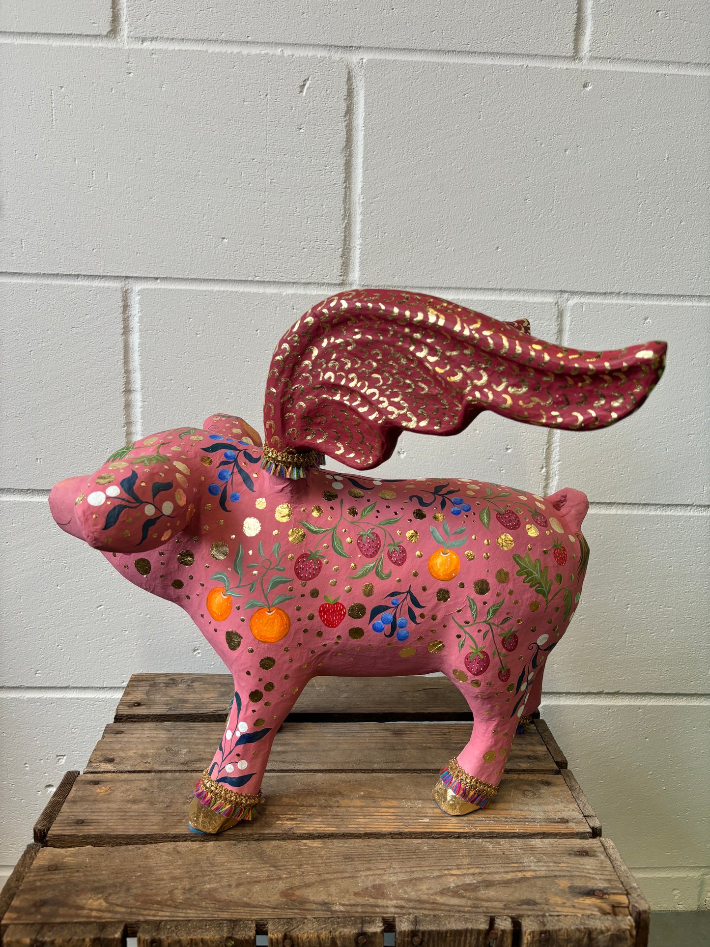 Valentine, The Strawberry Patch Pig