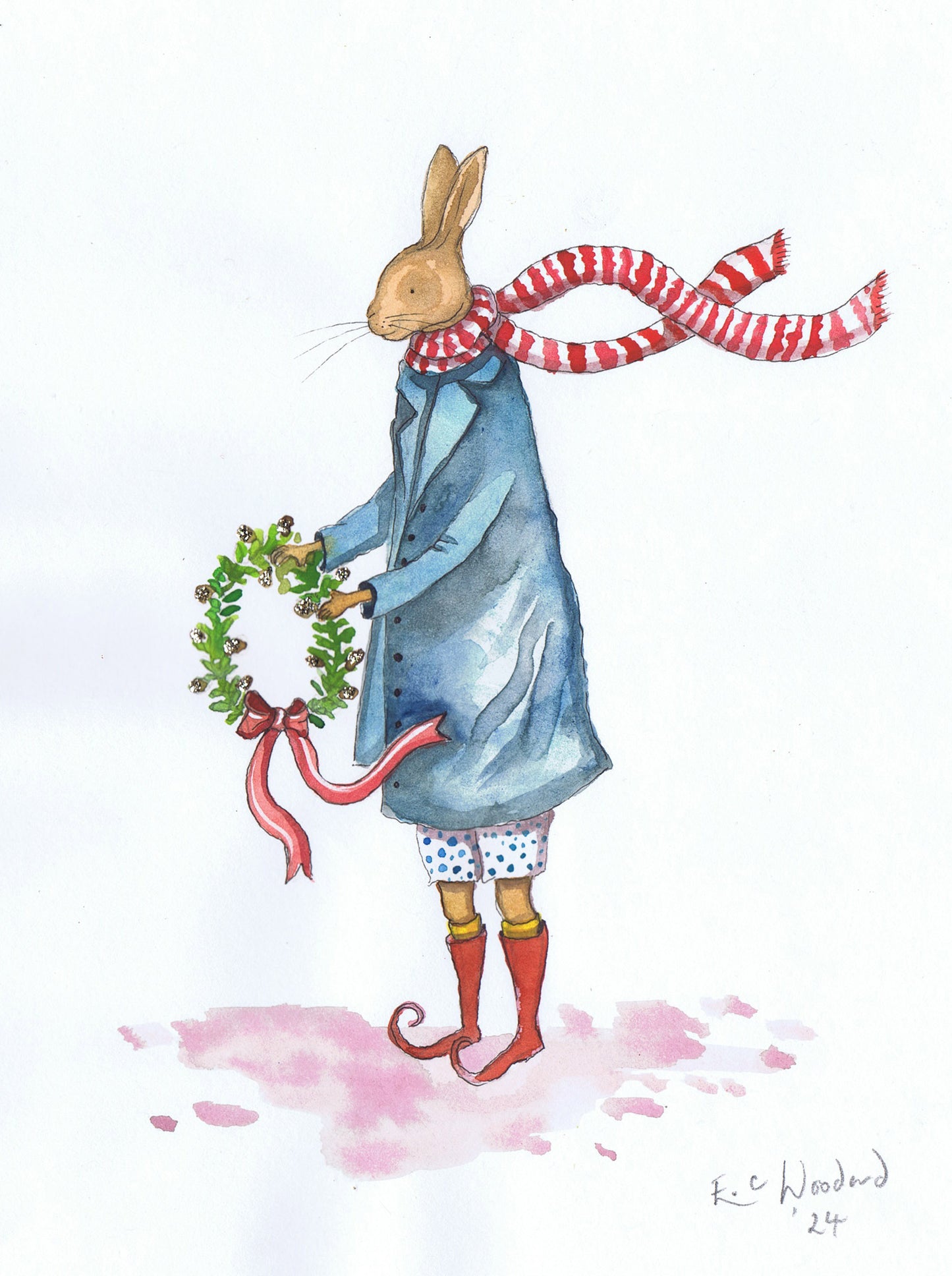 Original illustration of 'Merry Christmas'