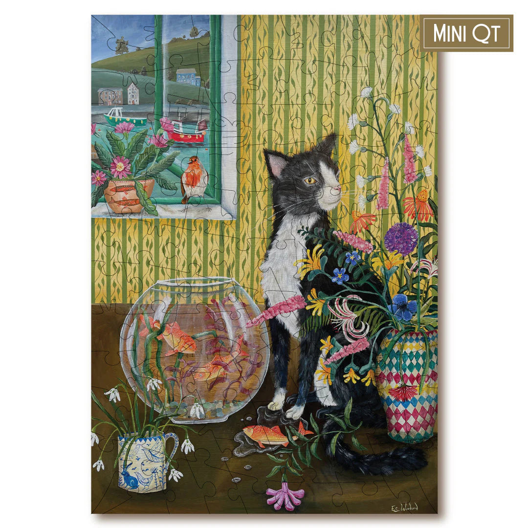 'The Fisherman' Mini QT Tin Puzzle