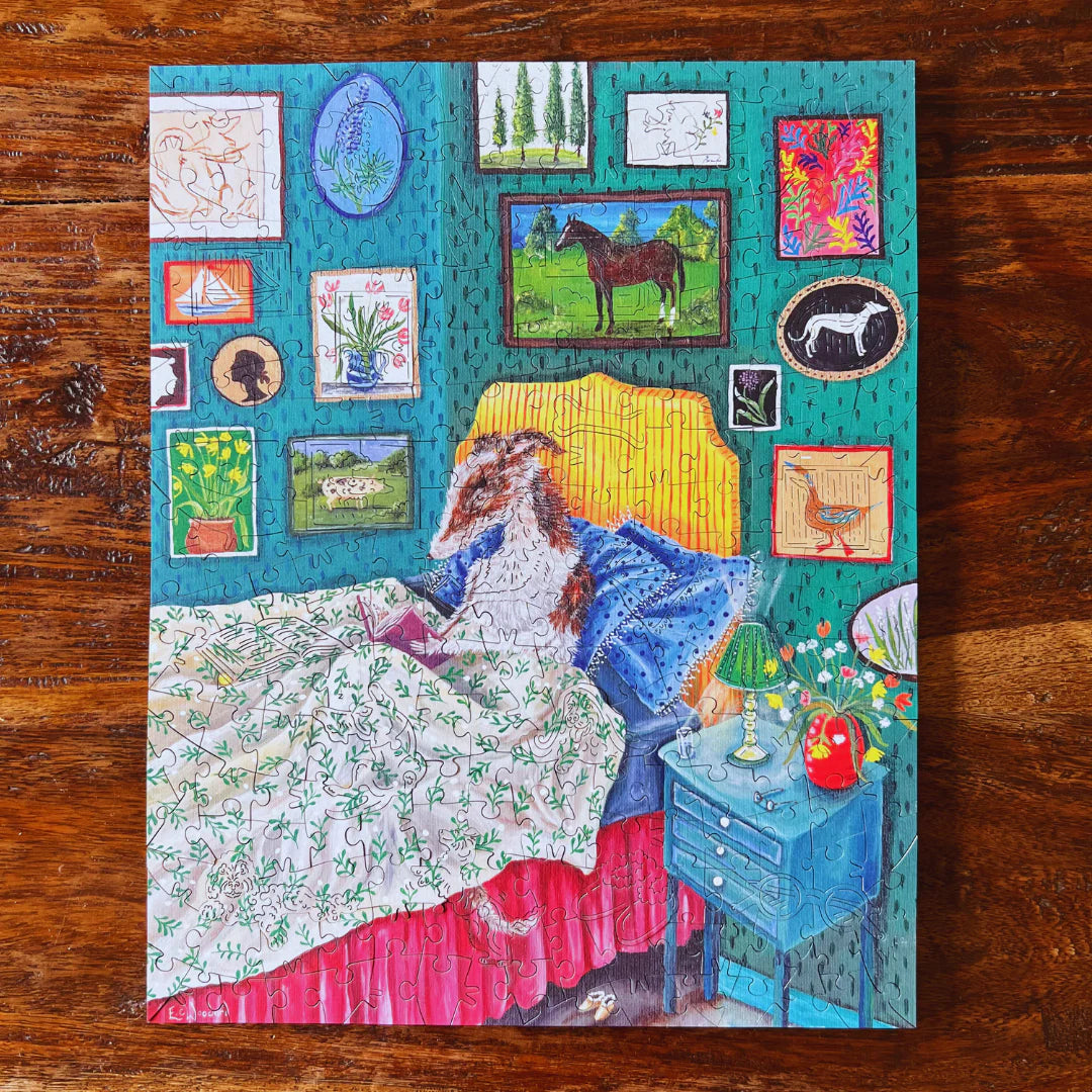 'Please Don't Let The Dog In The Bed' Puzzle