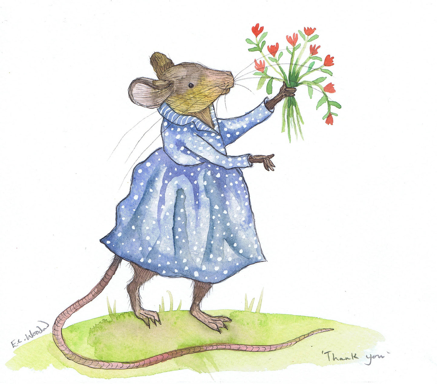 'Thank You' Mouse