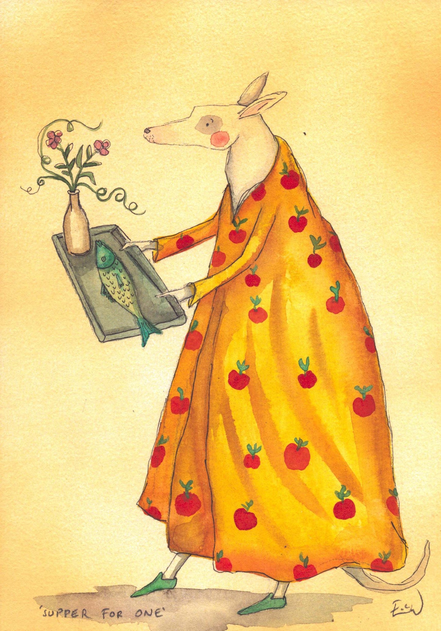 Character Study: 'Supper For One'