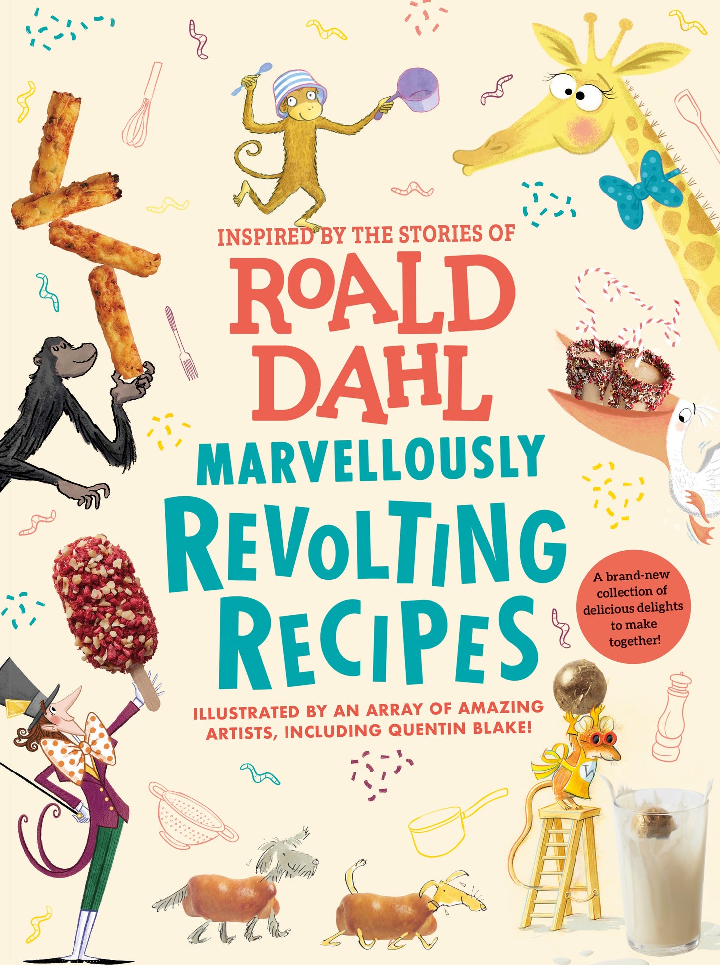 Marvellously Revloting Recipes (signed copy by E.C. Woodard, contributing artist)