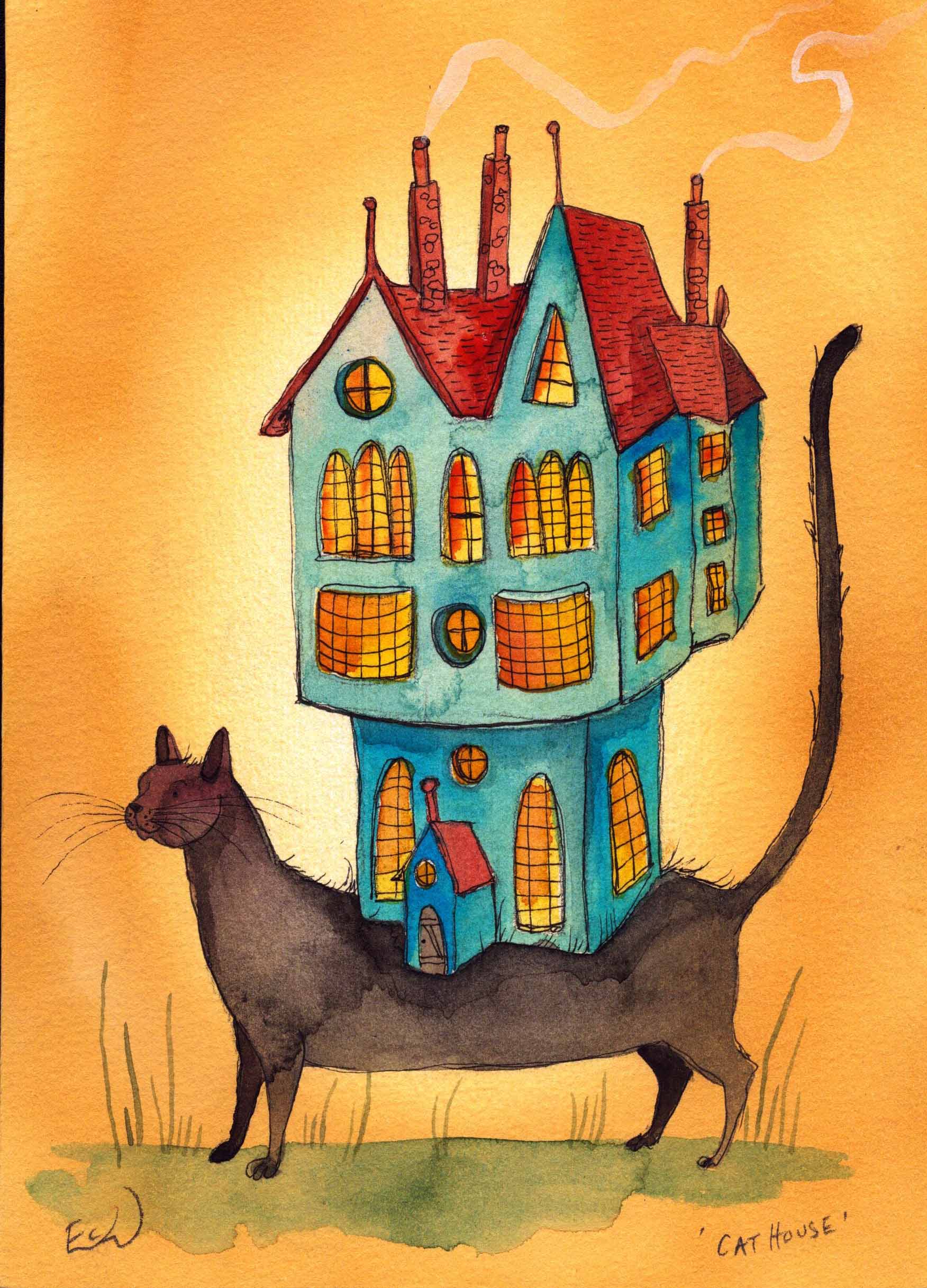 Cat House Charmed Script Character Study: 'Cat House' – E.C. Woodard Studio