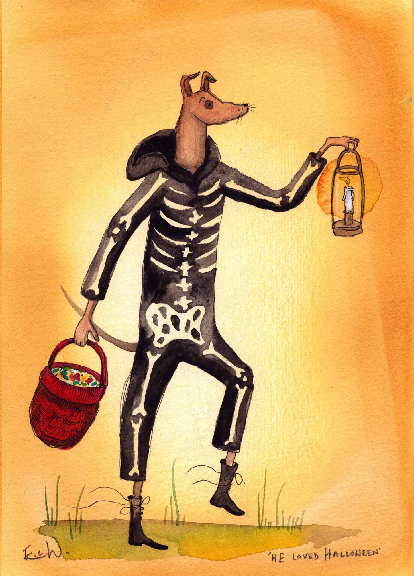 Character Study: 'He Loved Halloween!'