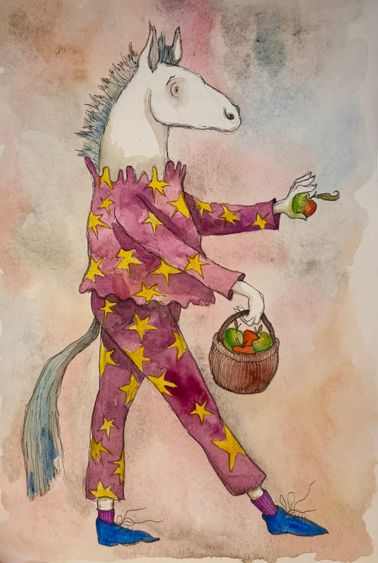 The Starry Horse and the Basket of Apples
