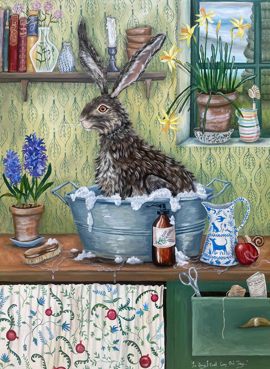 'I'm Sorry I Can't Come Out Today, I'm Washing My Hare'