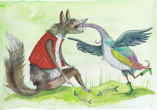 'The Wolf and the Crane'