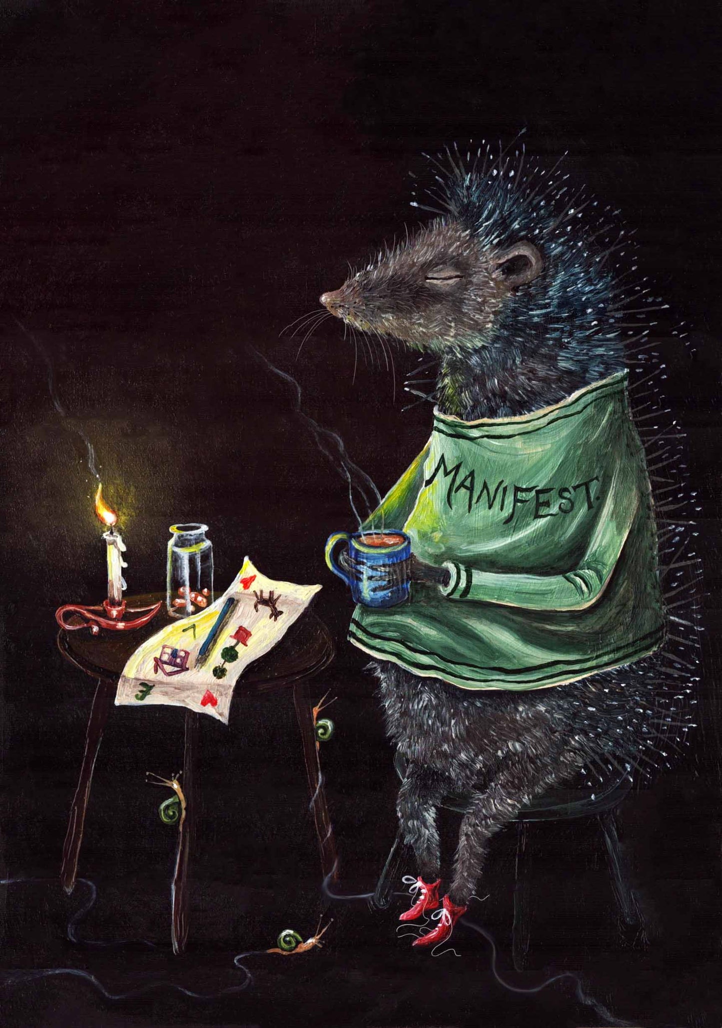 'Manifest' Limited edition print