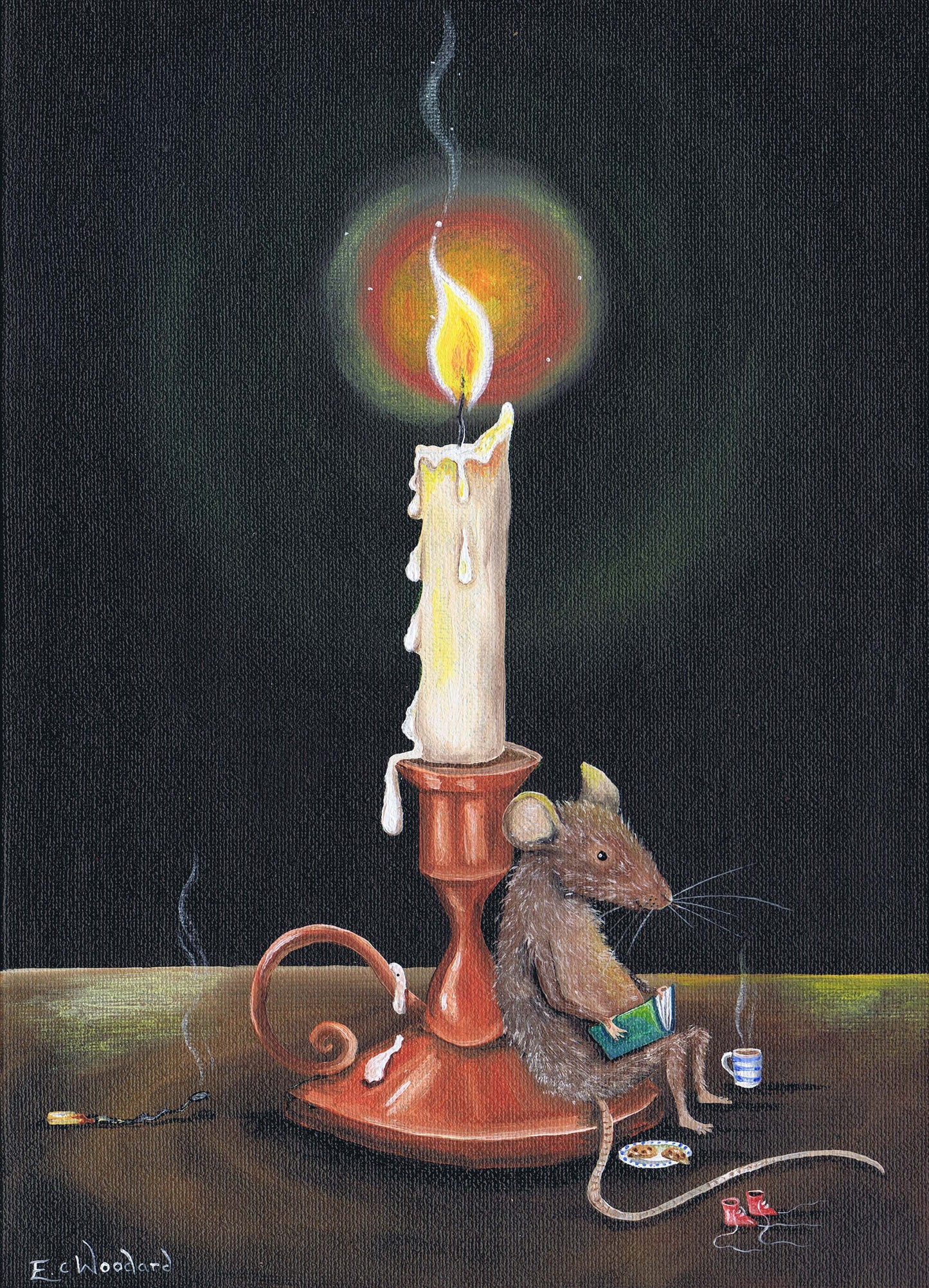 'Reading By Candlelight'