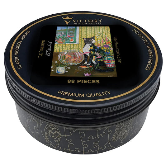 'The Fisherman' Mini QT Tin Puzzle