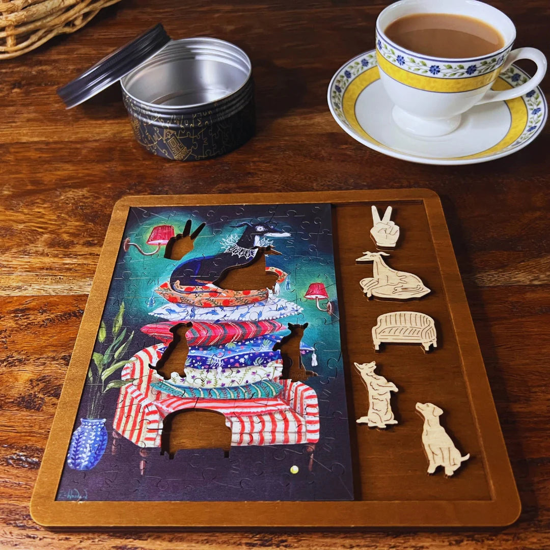 'The Dog's Point of View' mini puzzle