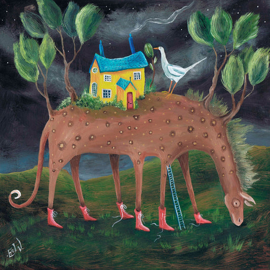 'Six Boots' Limited Edition Print