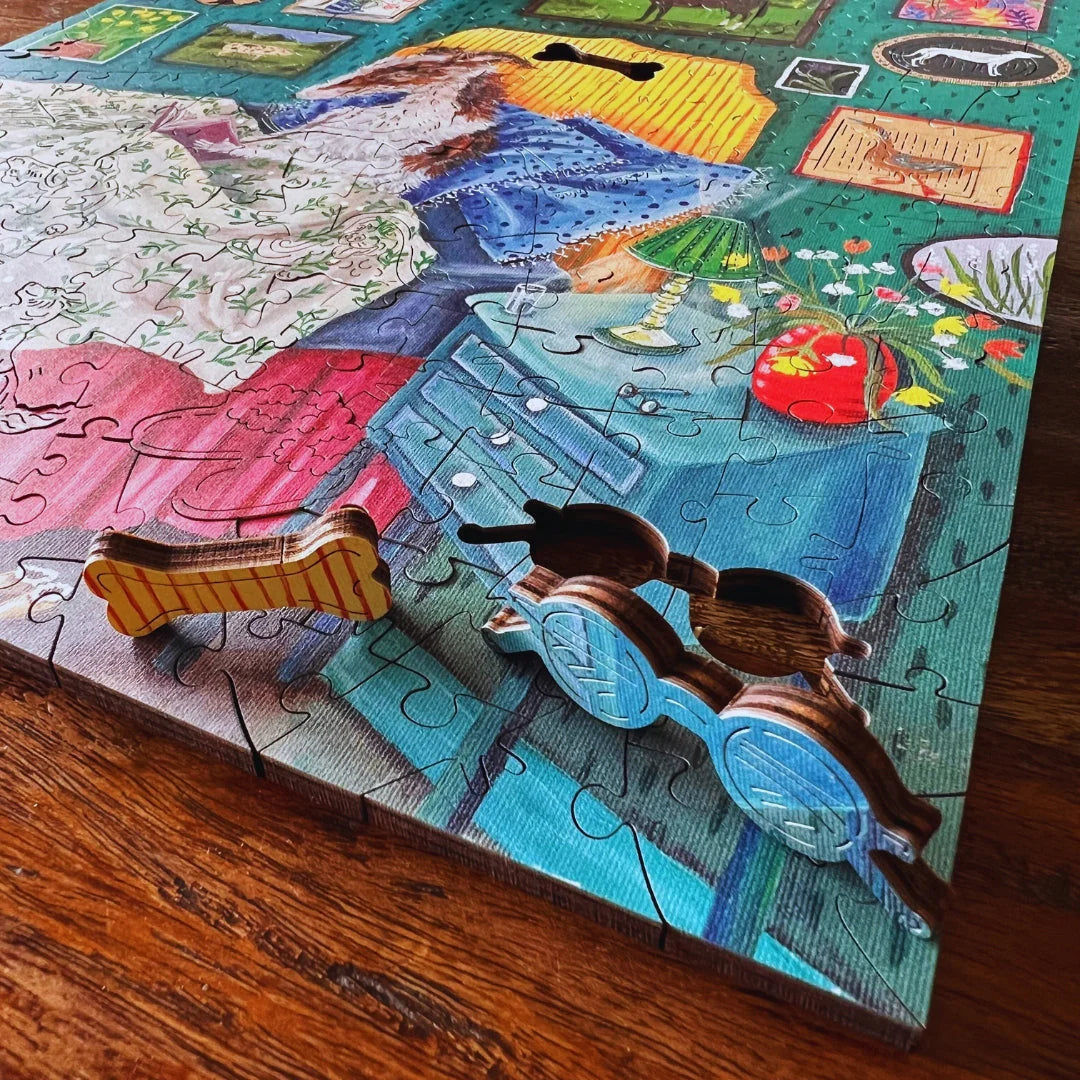 'Please Don't Let The Dog In The Bed' Puzzle