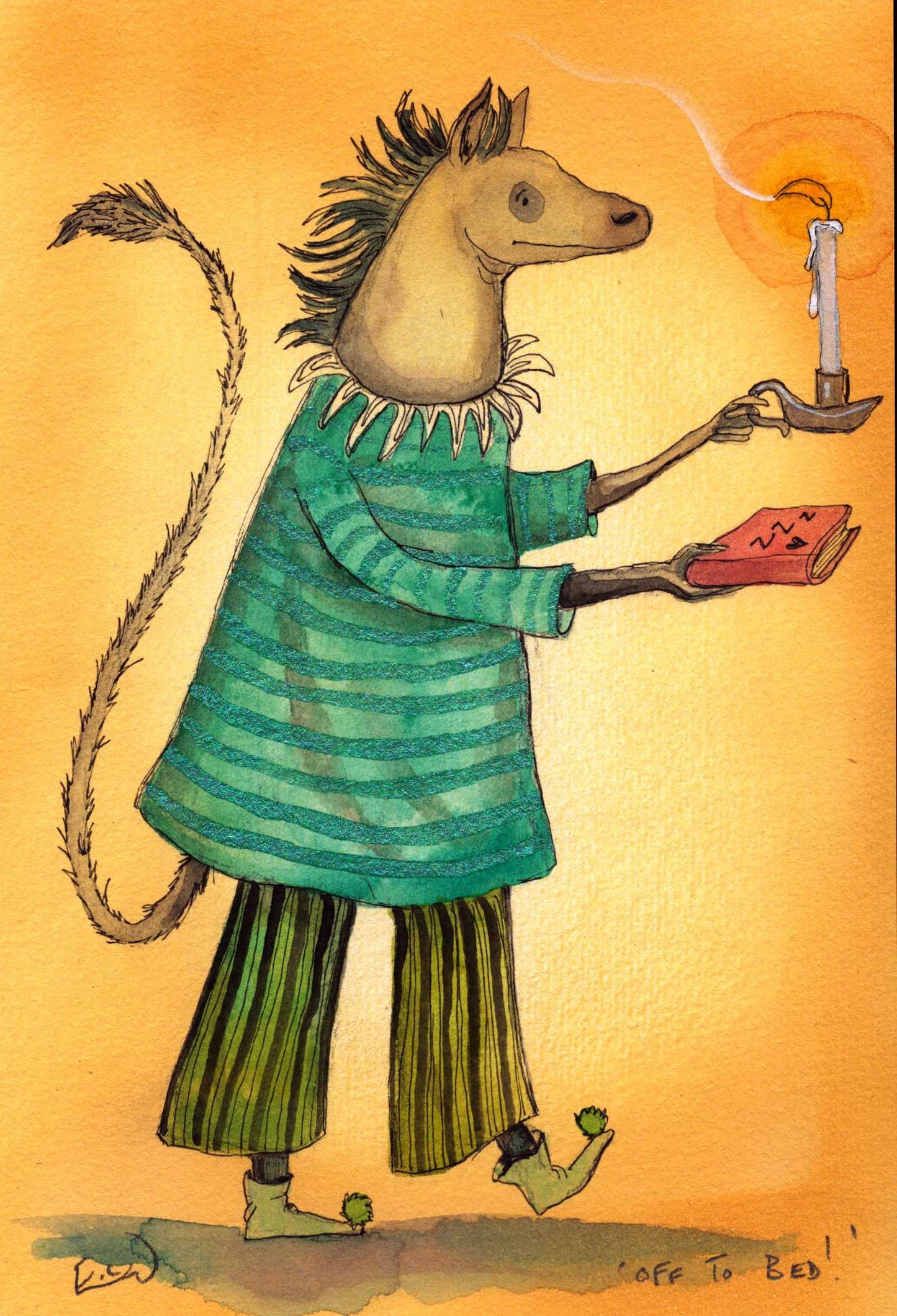 Character Study: 'Off To Bed!'