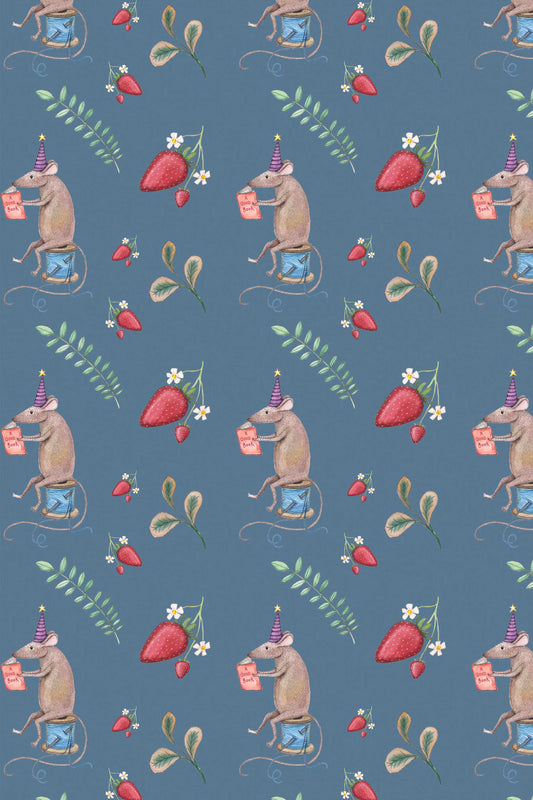 Party Mouse Wrapping Paper